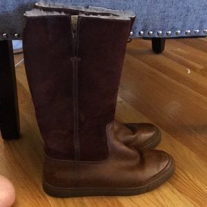 Frye Gemma Tall Shearling boot size 8